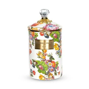 MacKenzie-Childs | Flower Market Large Canister, White,商家Bloomingdale's,价格¥891
