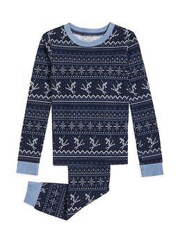 product Little Boy's Petit Lem Firsts Après Ski 2-Piece Pajama Set image