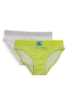 商品Calvin Klein | Monogram Bikini - Pack of 2,商家Nordstrom Rack,价格¥57图片
