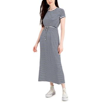 推荐Women's Printed Cinch-Waist Maxi Dress, Created for Macy's商品