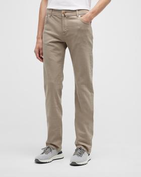 推荐Men's Kurabo 5-Pocket Cotton-Stretch Pants商品