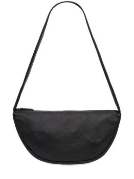 推荐Small Crescent Leather Shoulder Bag商品