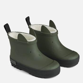 推荐Liewood Kids' Jesse Thermo Rainboot - Hunter Green/Black Mix商品