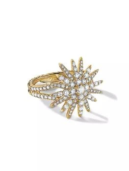 David Yurman | Starburst Ring in 18K Yellow Gold,商家Saks Fifth Avenue,价格¥36756