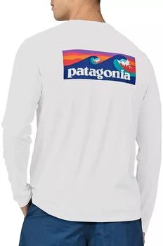 Patagonia品牌, 商品男士Capilene®吸湿排汗图案长袖T恤, 价格¥346