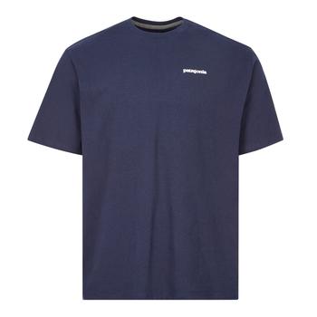 推荐Patagonia P-6 Logo Responsibili T-Shirt - Navy商品