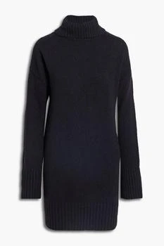 FRAME | Brushed wool-blend turtleneck mini dress 3折