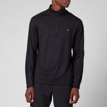 Calvin Klein | Calvin Klein Performance Men's Half-Zip Top - Black商品图片,5.9折