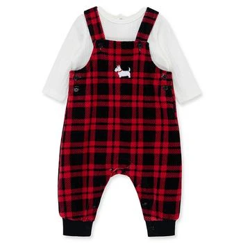 Little Me | Baby Boys Scottie T-shirt and Overall Set 5.9折