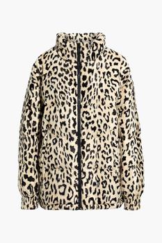 推荐Ranee leopard-print quilted cotton-velvet down jacket商品