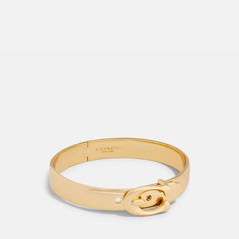 推荐Coach C Buckle Gold-Tone Bracelet商品