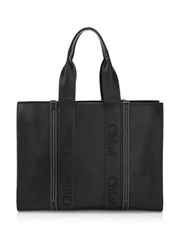 chloe tote真假, Chloé | Large Woody Leather Tote商品图片 