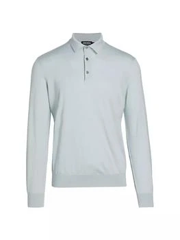 Zegna | Cashmere-Silk Polo Sweater 