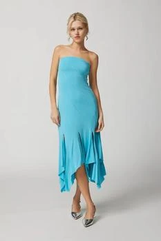 Urban Outfitters | UO Tonya Diamante Strapless Midi Dress 
