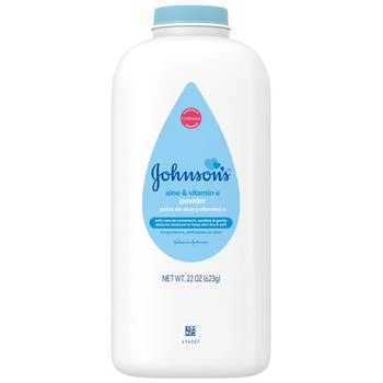 Johnson's Baby | Powder With Aloe & Vitamin E With Aloe & Vitamin E,商家Walgreens,价格¥73