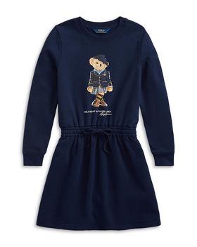 推荐Girls' Polo Bear Fleece Dress - Little Kid, Big Kid商品