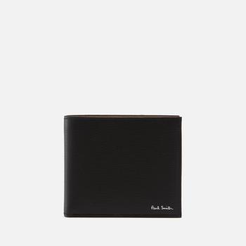 推荐PS Paul Smith Logo-Printed Leather Bifold Wallet商品