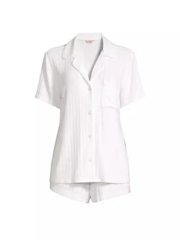Eberjey | Gisele Rib Relaxed Short PJ Set 