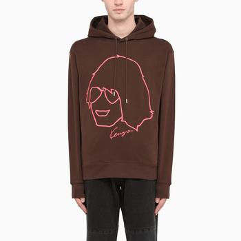 Kenzo | Brown hoodie商品图片,3.4折