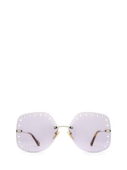 Chloé | Chloé CH0111S gold female sunglasses商品图片,7.2折