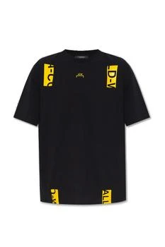 推荐A-Cold-Wall* Node Logo-Printed Crewneck T-Shirt商品