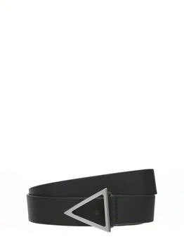 Bottega Veneta | 2cm V Buckle Leather Belt 