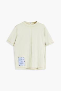 Alexander McQueen | Appliquéd cotton and Lyocell-blend jersey T-shirt商品图片,3折