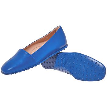 推荐Tods Womens Leather Slippers Gentian, Brand Size 34.5 ( US Size 4.5 )商品