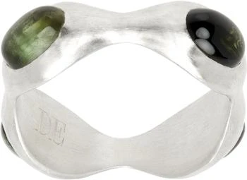 Dunton Ellerkamp | Silver Owen Tourmaline Ring,商家Ssense US,价格¥4721