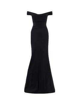 Chiara Boni | Chiara Boni La Petite Robe Sweetheart Flared Dress,商家Cettire,价格¥9478