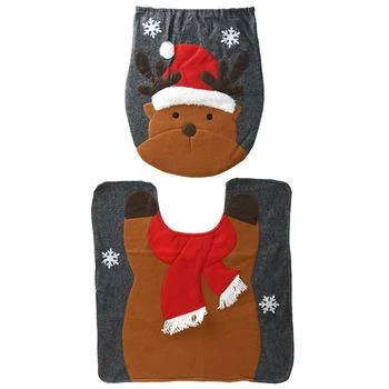 National Tree Company | Two-Piece Holiday Bathroom Seat and Floor Cover,商家Macy's,价格¥176