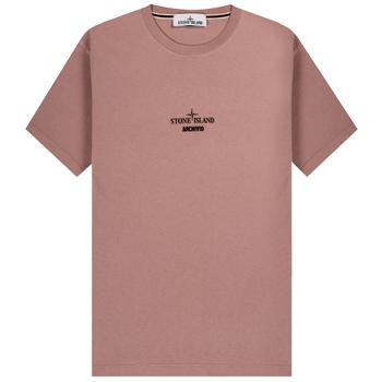 推荐Stone Island Archivio T-Shirt 'Ice Jacket Camouflage' Pink Quartz商品