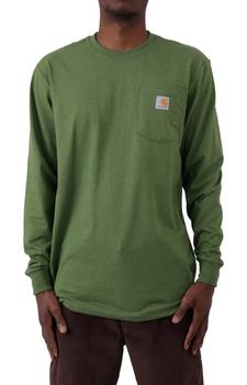 美国卡哈特, Carhartt | (K126) L/S Workwear Pocket Shirt - Arborvitae Heather商品图片 