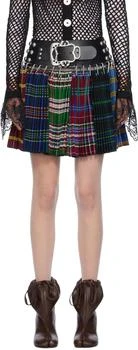 CHOPOVA LOWENA | Multicolor Zena Carabiner Miniskirt,商家Ssense US,价格¥9725