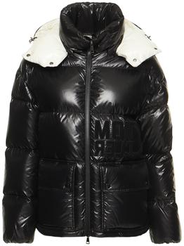 moncler羽绒服女, Moncler | Abbaye Nylon Down Jacket商品图片 