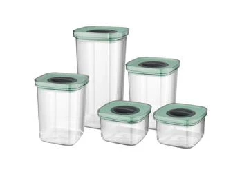 BergHOFF LEO 5Pc PP Smart Seal Food Containers Twist Lock System