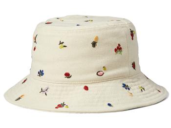 Madewell | Fresca Fruit Embroidered Bucket Hat商品图片,6折, 独家减免邮费