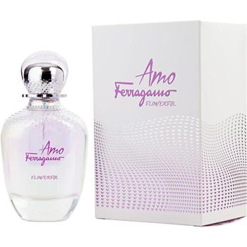 菲拉格慕香水, Salvatore Ferragamo | Ladies Amo Flowerful EDT Spray 3.4 oz (100 ml)商品图片 3.7折