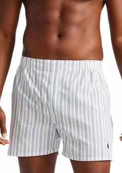 拉夫劳伦短裤图片, Ralph Lauren | Big & Tall Cotton Boxers - 3 Pack商品图片 