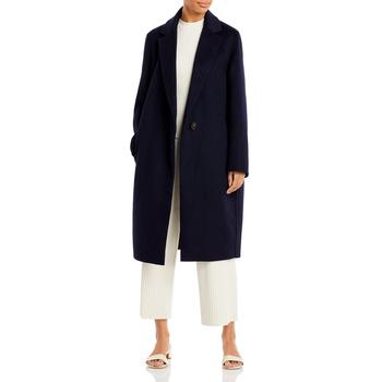 Vince | Vince Womens Wool Blend Long Wool Coat商品图片,4.2折×额外9折, 额外九折