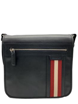 推荐NEW Bally Oslo Men's 6216375 Black Leather Shoulder Bag MSRP商品