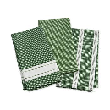 商品Martha Stewart | Green Kitchen Towels, Set of 3, Created for Macy's,商家Macy's,价格¥122图片