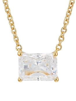 商品Adriana Orsini | Modern Love Emerald Cut Sterling Silver Necklace,商家Saks Fifth Avenue,价格¥642图片
