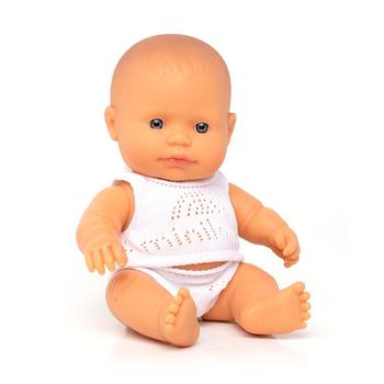 商品MINILAND | 8.75" Newborn Baby Doll Caucasian Boy Set, 3 Piece,商家Macy's,价格¥172图片