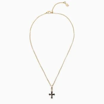 Dolce & Gabbana | Dolce&Gabbana Thin chain necklace with cross,商家Baltini,价格¥2512