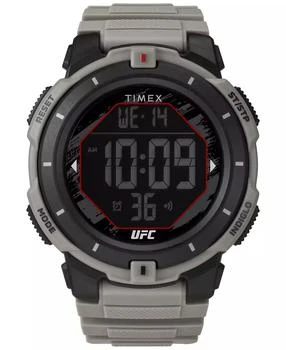 Timex | Men's UFC Rumble Digital Tan Polyurethane Strap 50mm Round Watch,商家Macy's,价格¥478