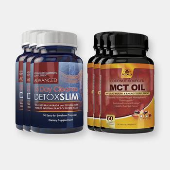 商品Totally Products | 15-day Detox Sllim and MCT oil Combo Pack,商家Verishop,价格¥436图片