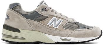 新百伦991, New Balance | Gray Made In UK 991 Low-Top Sneakers商品图片 额外8.5折, 额外八五折