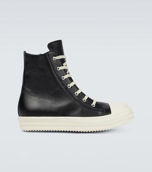 推荐High-top leather sneakers商品