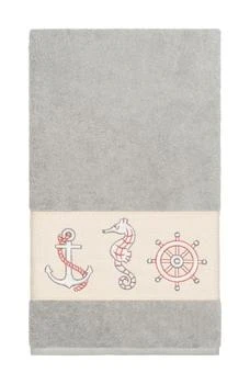 Linum Home Textiles | Easton Embellished Bath Towel - Light Grey,商家Nordstrom Rack,价格¥300